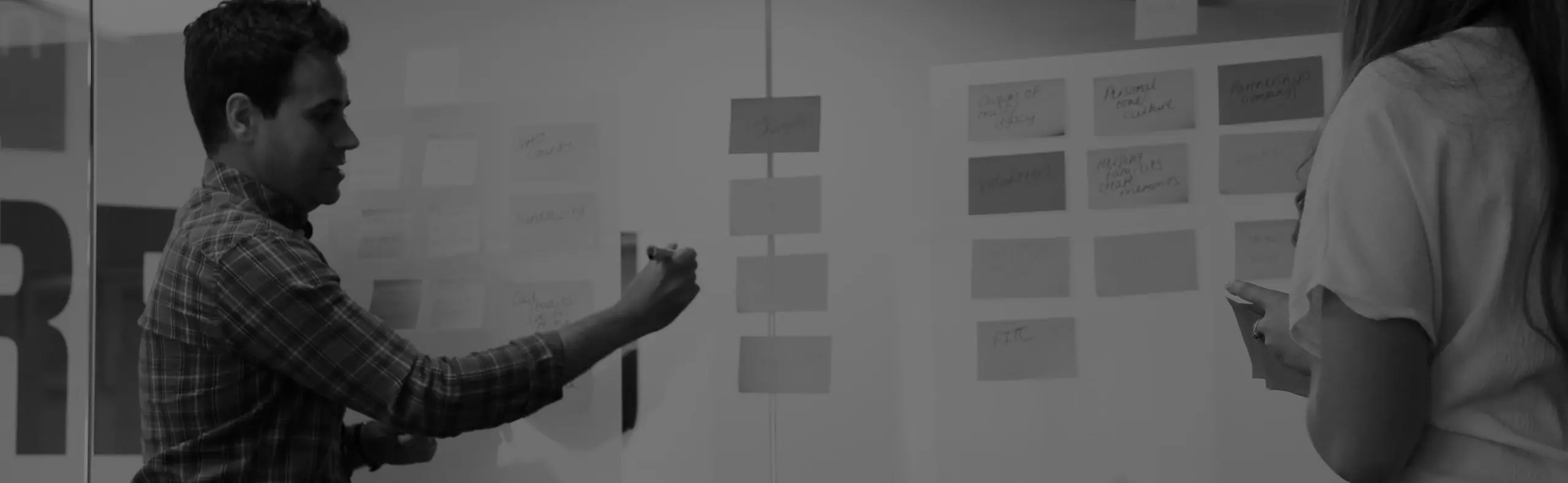 Brand strategy and architecture workshops.
